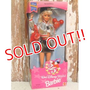 画像: ct-150505-01 Walt Disney World / 25th Anniversary Mattel 1996 Barbie Doll