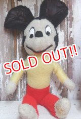 画像: ct-150505-48 Mickey Mouse / Gund? Vintage Plush Doll