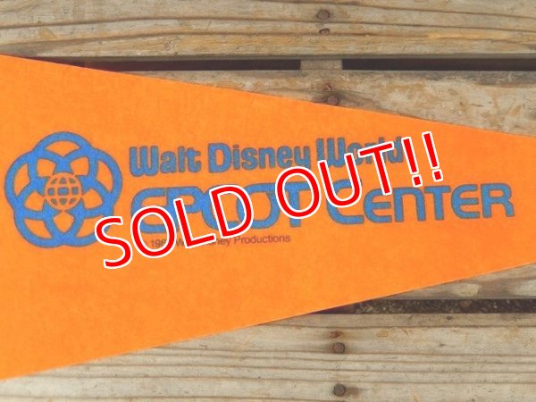 画像3: ct-150422-03 Walt Disney World / EPCOT CENTER 80's Pennant