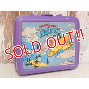 画像: ct-150511-05 Mickey Mouse in the Mail Pilot / Aladdin 90's Plastic Lunchbox