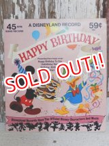 画像: ct-150519-32 Walt Disney's / HAPPY BIRTHDAY 70's Record