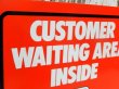 画像3: dp-150602-03 Valvoline / 1984 Plastic Sign "CUSTOMER WAITING AREA INSIDE"