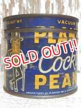 画像: dp-150609-05 Planters / Mr.Peanuts 40's-50's Cocktail Peanuts Tin Can