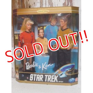 画像: ct-150602-44 Barbie & Ken / Mattel 1996 STAR TREK Giftset