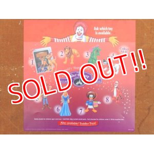 画像: ad-150616-01 McDonlad's / 90's Disney Home Video Happy Meal Translite