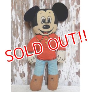 画像: ct-150720-14 Mickey Mouse / Knickerbocker 60's mini Cloth Doll