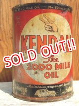 画像: dp-150701-01 Kendall / 40's-50's The 2000 Mile Oil Can