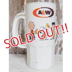 画像: ct-150805-01 PEANUTS / 90's A&W Plastic Mug