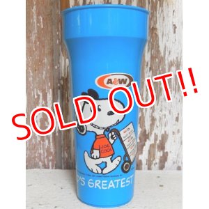 画像: ct-150805-02 Snoopy / 90's A&W Plastic Cup