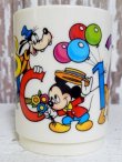 画像1: ct-150804-32 Disney's / Eagle 70's-80's ABC 123 Plastic Juice Tumbler