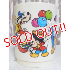 画像: ct-150804-32 Disney's / Eagle 70's-80's ABC 123 Plastic Juice Tumbler