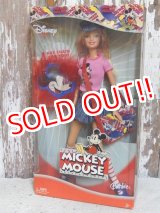 画像: ct-150825-09 Disney Store / Mattel 2004 Mickey Mouse Barbie Doll