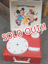 画像: ct-150825-30 Mickey Mouse & Minnie Mouse / 60's-70's Record Player