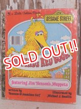 画像: ct-150526-38 Sesame Street / Big Bird's Red Book 70's Little Golden Book