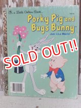 画像: ct-150526-40 Porky Pig and Bugs Bunny / Just Like Magic! 70's Little Golden Book