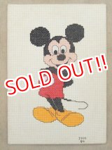 画像: ct-150901-52 Mickey Mouse / 80's Cross Stitch