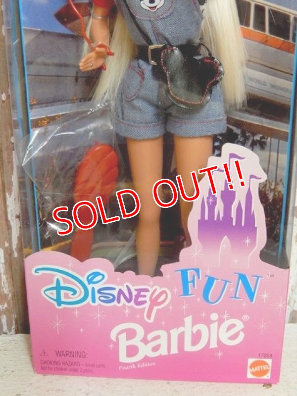 画像3: ct-150915-13 Disney Fun / Mattel 1996 Barbie Doll