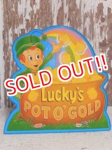 画像: ct-150922-38 Lucky's Pot O' Gold Cereal / 1988 Plastic Bank