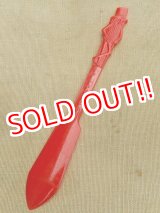 画像: ct-151001-26 Planters / Mr.Peanuts Plastic Butter Knife (Red)