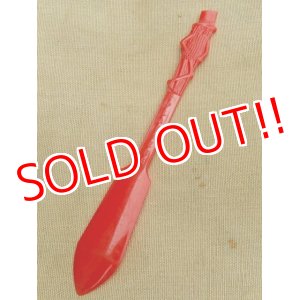 画像: ct-151001-26 Planters / Mr.Peanuts Plastic Butter Knife (Red)