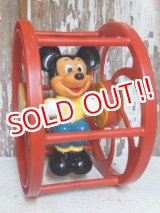 画像: ct-150901-59 Mickey Mouse / 80's Wheel Toy