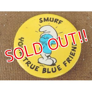 画像: ct-151005-10 Smurf / 80's Pinback "You True Blue Friend"