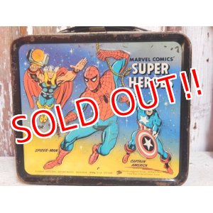 画像: ct-151005-01 Marvel Comics Super Heroes / 1976 Metal Lunchbox