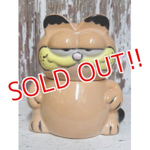 画像: ct-151001-18 Garfield / 80's Ceramic Container (Bootleg)