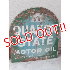 画像: dp-151025-01 Quaker State / 30's-40's Metal Sign