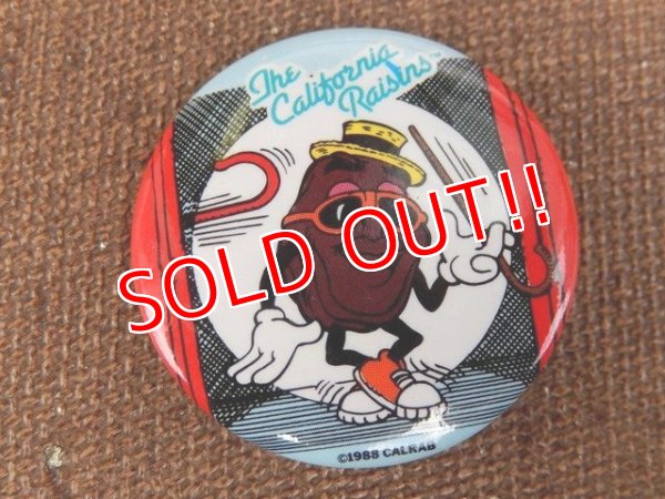 画像1: ct-151027-11 California Raisins / 80's Pinback (H)