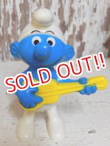 画像: ct-151027-15 Smurf / Galoob 80's Walking Smurf "Guitar"