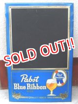 画像: dp-151104-07 Pabst Blue Ribbon / 70's〜 Menu Board Sign