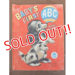 画像: ct-151104-13 Vintage Cloth Book "BABY'S FIRST ABC"