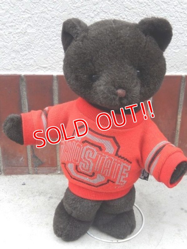 画像1: ct-151104-14 OHIO STATES / Bear Plush Doll