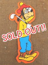 画像: ct-151110-09 Goofy / 70's Vinyl Magnet "Golf"