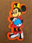 画像1: ct-151110-09 Minnie Mouse / 70's Vinyl Magnet