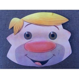 画像: ct-151005-27 Barney Rubble / 80's Paper Mask