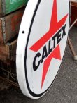 画像3: dp-151201-05 CALTEX / Vintage Steel Sign