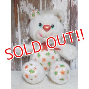 画像: ct-151201-09 YUM YUMS / Christmas Cookie Bear 80's Plush Doll