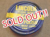 画像: dp-151201-09 Lincoln / Shoe Polish Can "Tan"