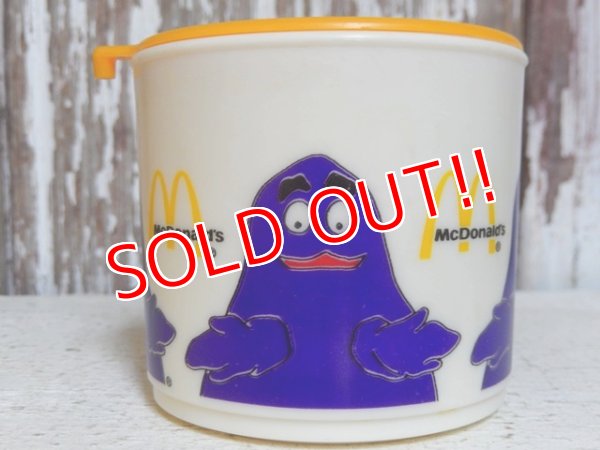 画像1: ct-151208-77 McDonald's / 1983 Plastic Mug "Grimace"