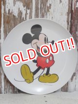 画像: ct-151213-12 Mickey Mouse / 70's Plastic Plate