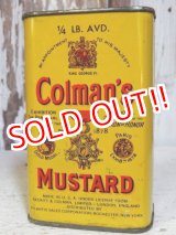 画像: dp-160106-07 Colman's / Vintage Mustard Can