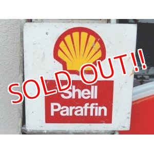 画像: dp-160113-01 Shell / 80's〜 W-side Metal Sign