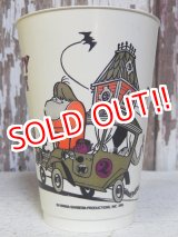 画像: ct-160113-30 Wacky Races / 7 ELEVEN 70's Plastic Cup "The Creepy Coupe"