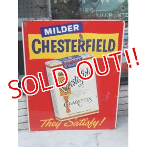 画像: dp-160302-18 Chesterfield / 50's-60's Metal Sign