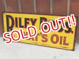 画像: dp-160309-34 Riley Bros Oil / 50's Metal Sign