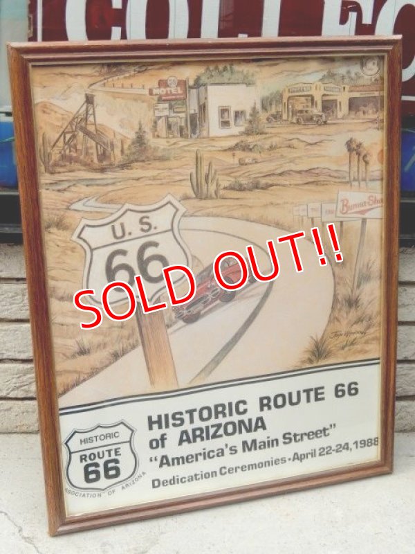 画像1: dp-160401-19 ROUTE 66 of ARIZONA / 1988 Poster