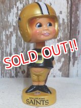 画像: ct-160309-55 NFL 70's Bobble Head "New Orleans Saints"