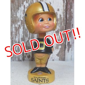 画像: ct-160309-55 NFL 70's Bobble Head "New Orleans Saints"